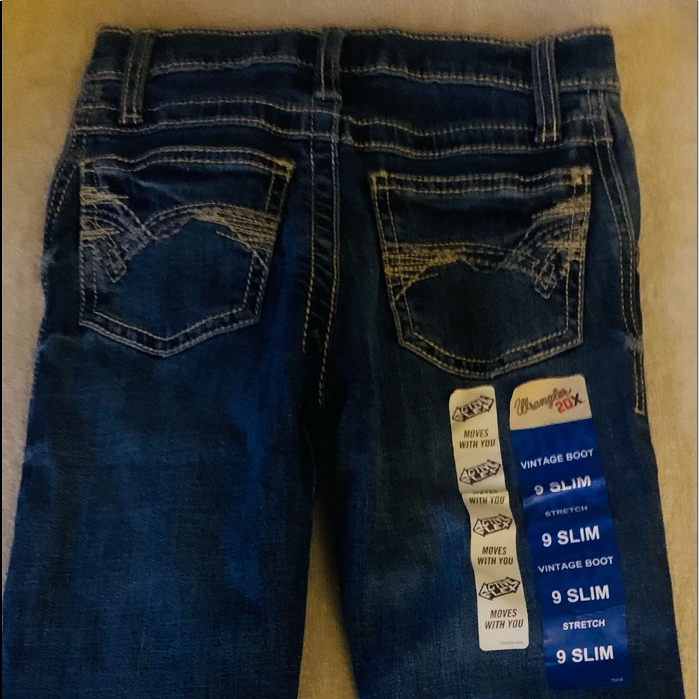 NWT Boys Vintage Boot Wrangler Jeans